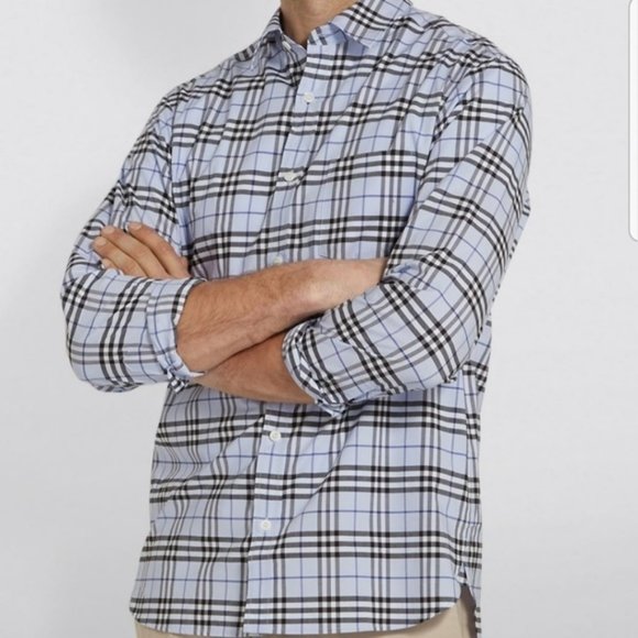 Burberry Other - Burberry London - Men's Blue Button Up Shirt